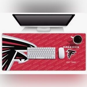 NFL Atlanta Falcons Desk Pad, 31.5" x 12" - Perfect for Fans & Professionals NIB